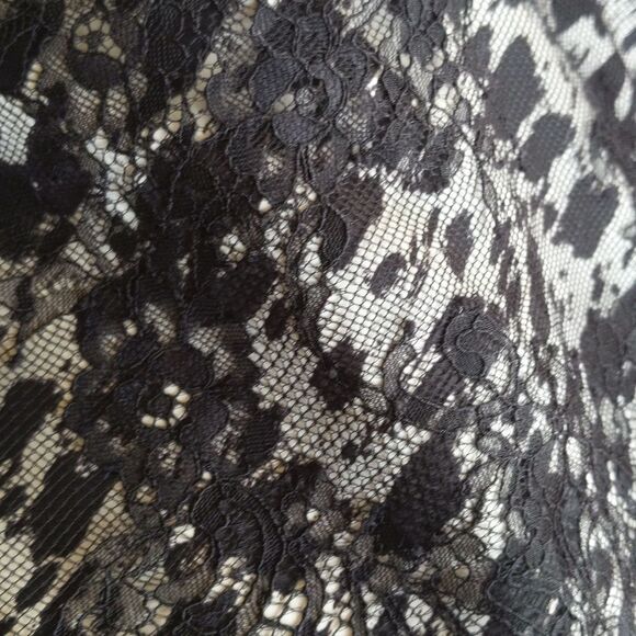 5/$55 Ann Taylor lined, layered, tiered, fringe animal print skirt, side zip 8 - Picture 4 of 7